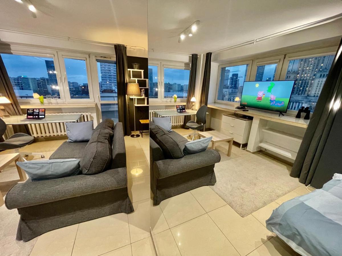Sawa Apartment 2Xmetro Wifi 500 Mbs 50'Tv Netflix Hbo Appletv+ Varsó Kültér fotó